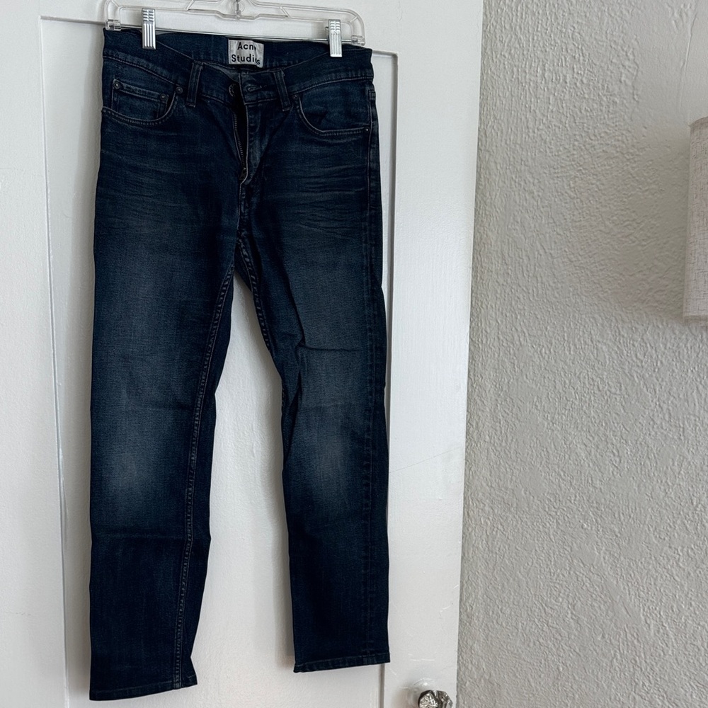 Acne Men's Deep Indigo Slim Jeans
